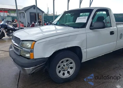 2005 Chevrolet Silverado 1500 Work Truck из США, поврежденный, VIN 1GCEC14X55Z104271